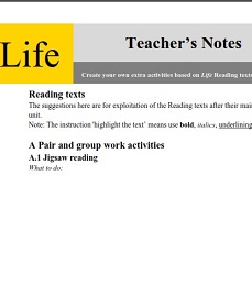 National Geographic Life 2nd Edition Elementary Text Scripts Keys
