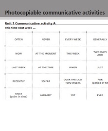 National Geographic Life 2nd Edition Advanced Communicative Activities