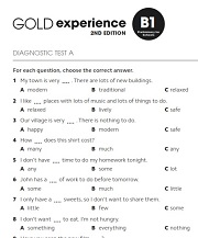 Gold Experience 2nd Edition B1 Assessment Package