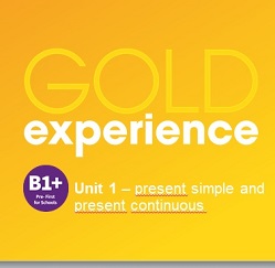 Gold Experience 2nd Edition B1 Plus Grammar Presentations