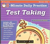 SCHOLASTIC 5 Minute Daily Practice - Test Taking Grades 4-8 SCHOLASTIC 5 Minute Daily Practice - Test Taking Grades 4-8