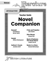 GLENCOE British Literature Novel Companion Course 7 Grade 12 Teacher Guide GLENCOE British Literature Novel Companion Course 7 Grade 12 Teacher Guide