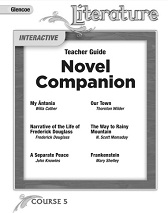 GLENCOE Literature Novel Companion Course 5 Grade 10 Teacher Guide GLENCOE Literature Novel Companion Course 5 Grade 10 Teacher Guide