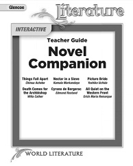 GLENCOE Word Literature Novel Companion Course 7 Grade 12 Teacher Guide GLENCOE Word Literature Novel Companion Course 7 Grade 12 Teacher Guide