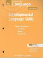 HOLT Element of Language - Developmental Language Skills Practice Course 1 Grade 7 HOLT Element of Language - Developmental Language Skills Practice Course 1 Grade 7