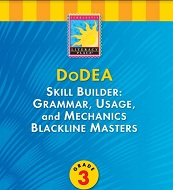Skill Builder Grammar Usage and Mechanics - Blackline Masters Practice Books Grade 3