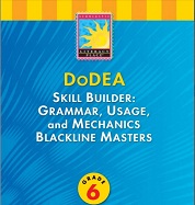 Skill Builder Grammar Usage and Mechanics - Blackline Masters Practice Books Grade 6 Skill Builder Grammar Usage and Mechanics - Blackline Masters Practice Books Grade 6