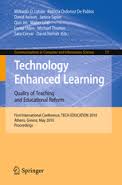 SPRINGER Technology Enhanced Learning - Communications in Computer and Information Science 73