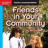 MACMILLAN Leveled Readers Teachers Annotated Editions Grade 1- Friends in Your Community