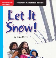 MACMILLAN Leveled Readers Teachers Annotated Editions Grade 1- Let It Snow