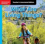MACMILLAN Leveled Readers Teachers Annotated Editions Grade 1- What Are Living Things