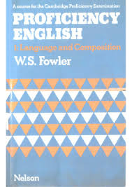 Proficiency English 1 Language and Composition Proficiency English 1 Language and Composition