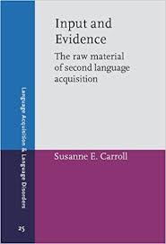 Input and Evidence - Language Acquisition and Language Disorders