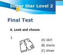A-List Super Star 2 Midterm and Final Tests (with Answer Key)