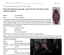 The Lost Room Lessons - Episode one - The key and the clock The Lost Room Lessons - Episode one - The key and the clock