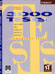 3000 Tests for the First Three Courses of Schools of Languages Elementary Level 2nd Edition 3000 Tests for the First Three Courses of Schools of Languages Elementary Level 2nd Edition