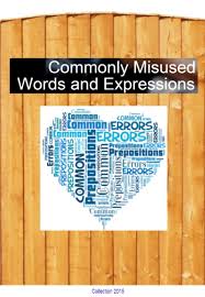 Commonly Misused Words and Expressions - Collection 2015