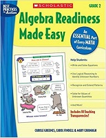 Algebra Readiness Made Easy Grade 2 SCHOLASTIC Algebra Readiness Made Easy Grade 2 SCHOLASTIC