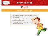 Hooked on Phonics 2010 Pre-K Level 1 Workbook Hooked on Phonics 2010 Pre-K Level 1 Workbook