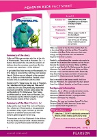Penguin Kids Level 2 - Monsters Inc Audio CD and Teacher Notes