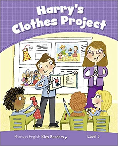 Penguin Kids Level 5 - Harrys Clothes Project Audio CD and Teacher Notes