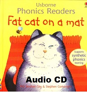 Usborne Phonics Readers - Fat Cat on a Mat Audio CD