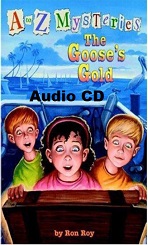 A to Z Mysteries - The Gooses Gold Audio CD