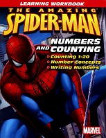 Learning Workbook - Spider Man Numbers and Counting Learning Workbook - Spider Man Numbers and Counting
