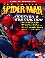 Learning Workbook - The Amazing Spider Man Addition and Subtraction Learning Workbook - The Amazing Spider Man Addition and Subtraction