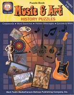 Puzzles Book - Music and Art History Puzzles Puzzles Book - Music and Art History Puzzles