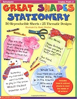 SCHOLASTIC Great Shapes Stationery Grades PreK-2 SCHOLASTIC Great Shapes Stationery Grades PreK-2