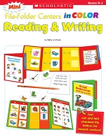 SCHOLASTIC Mini File Folder Centers in Color Reading and Writing Grades K-1 SCHOLASTIC Mini File Folder Centers in Color Reading and Writing Grades K-1