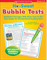 SCHOLASTIC No Sweat Bubble Tests SCHOLASTIC No Sweat Bubble Tests