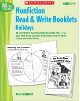 SCHOLASTIC Nonfiction Read and Write Booklets Holidays Grades 2-3 SCHOLASTIC Nonfiction Read and Write Booklets Holidays Grades 2-3