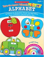 SCHOLASTIC Turn to Learn Wheels in Color Alphabet SCHOLASTIC Turn to Learn Wheels in Color Alphabet