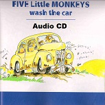 Five Little Monkeys Wash The Car Audio CD Five Little Monkeys Wash The Car Audio CD