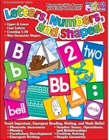SCHOLASTIC Letters Numbers and Shapes SCHOLASTIC Letters Numbers and Shapes