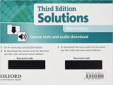 Oxford Solutions 3rd Elementary Tests Pack Oxford Solutions 3rd Elementary Tests Pack