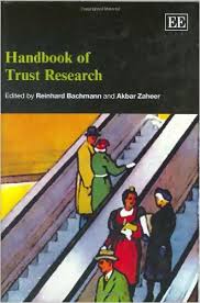Handbook of Trust Research by Reinhard Bachmann