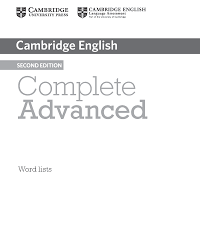 Complete Advanced 2nd Edition Wordlists Complete Advanced 2nd Edition Wordlists