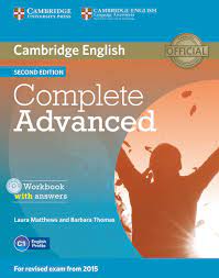 Complete Advanced 2nd Edition Workbook with Answer Complete Advanced 2nd Edition Workbook with Answer