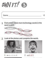 Cambridge Own it 3 Worksheets Cambridge Own it 3 Worksheets