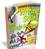 Writing Styles for College Students by Peter Gallagher