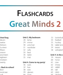 Great Minds 2 Flashcards