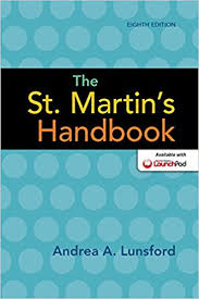 The St.Martins Handbook 8th Edition by Andrea A Lunsford The St.Martins Handbook 8th Edition by Andrea A Lunsford
