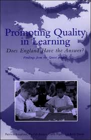 Promoting Quality in Learning Does England Have the Answer Promoting Quality in Learning Does England Have the Answer