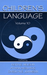 Childrens Language Volume 10 Developing Narrative and Discourse Competence Childrens Language Volume 10 Developing Narrative and Discourse Competence