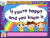 Say Hi English Flash Songs for Kids - If Youre Happy and You Know It