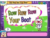 Say Hi English Flash Songs for Kids - Row Row Row Your Boat