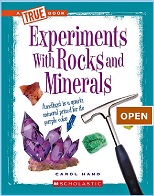 Experiments Flash Books Scholastic - Experiments With Rocks and Minerals Experiments Flash Books Scholastic - Experiments With Rocks and Minerals